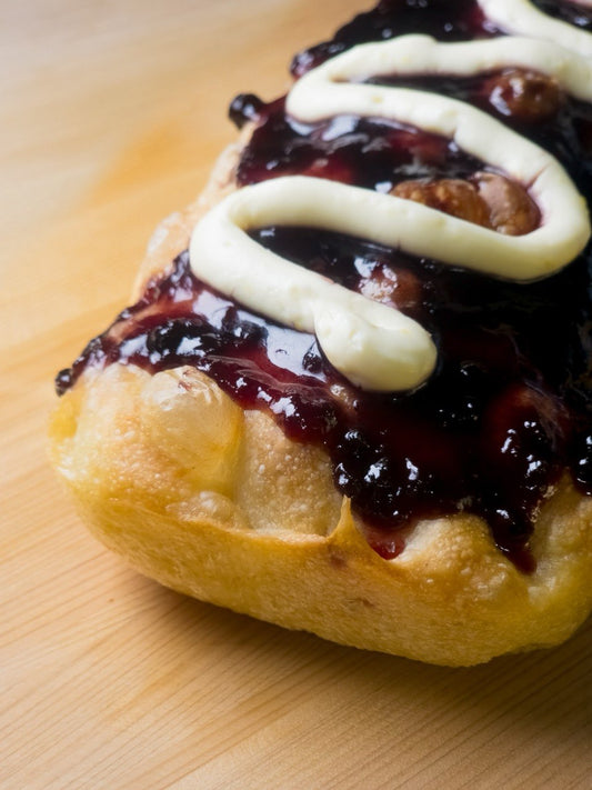 Blueberry Cheesecake Focaccia